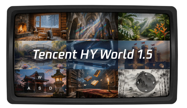 腾讯混元发布世界模型1.5，人人都能创造互动世界-DOIT-数据产业媒体与服务平台